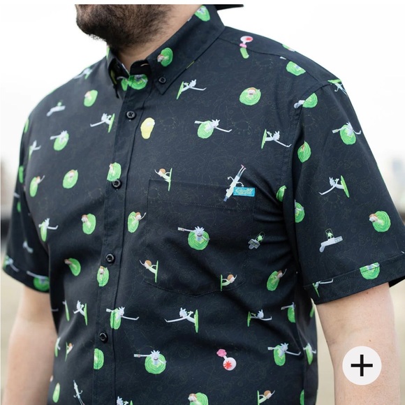 Rick and Morty Mens Shirt 3x - Picture 3 of 3